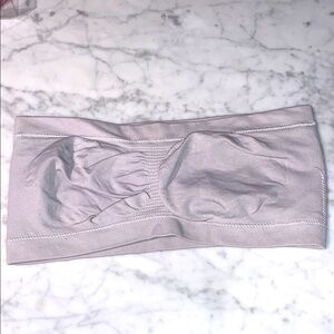 Seamless Light Purple Bandeau Top bra size small